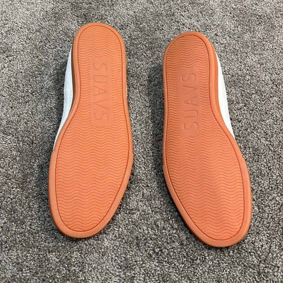 Suavs The Zilker Size 11 Men’s Size 13 Women’s White Sneaker Marshmallow Gum - Picture 4 of 4